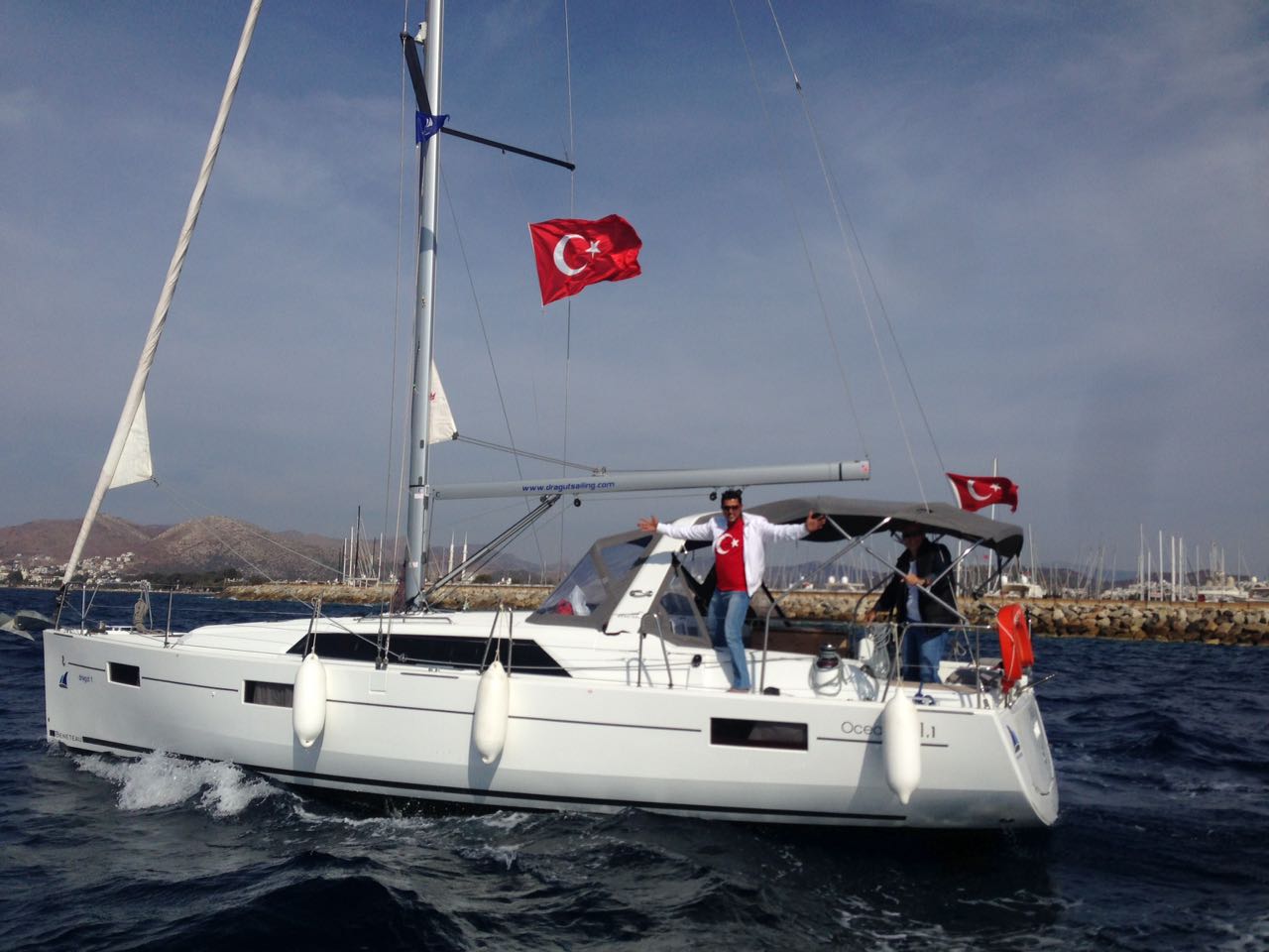 Turkey, Bodrum. Beneteau Oceanis 41,1