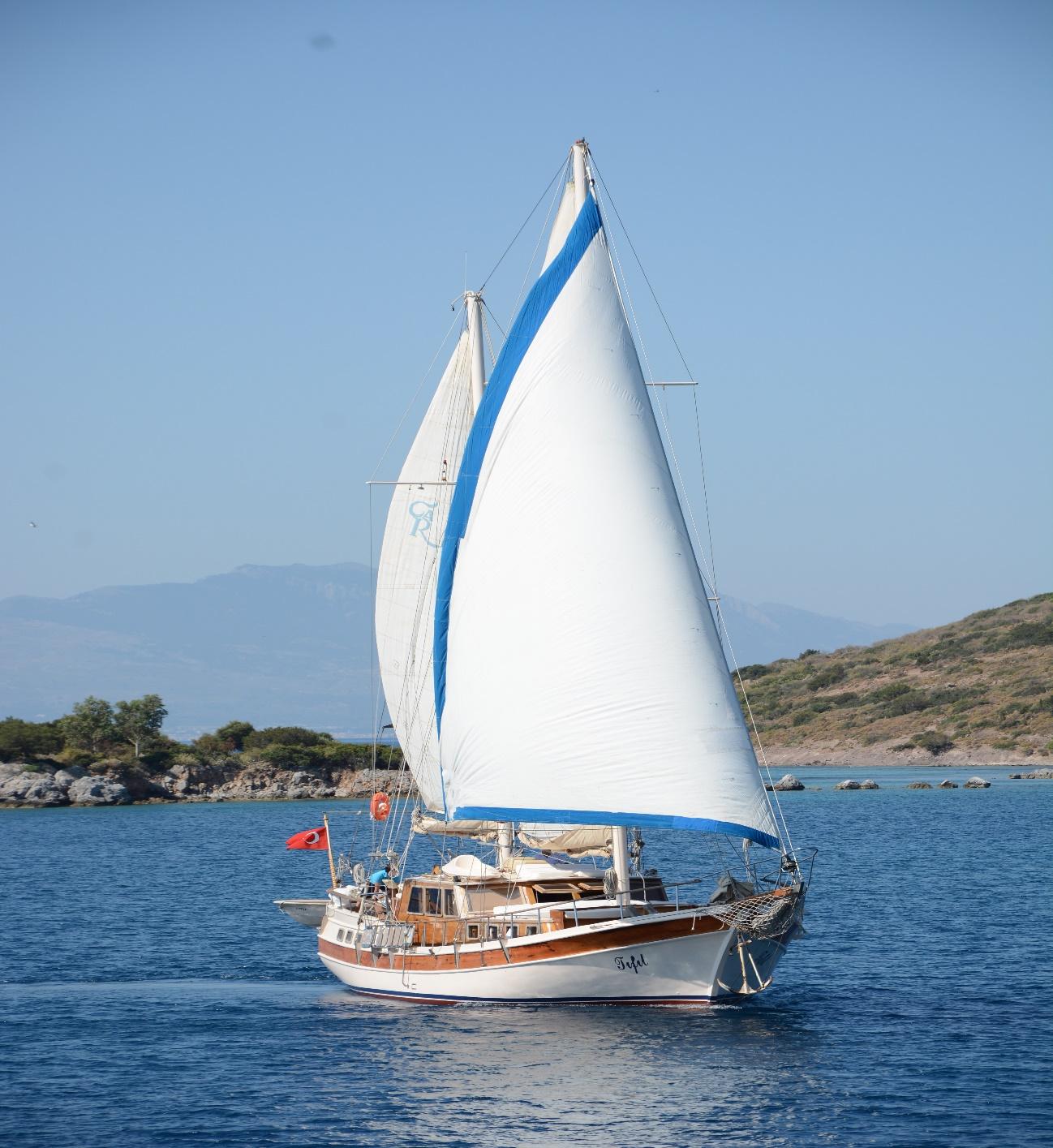 Turkey, Bodrum. TIFIL GULET